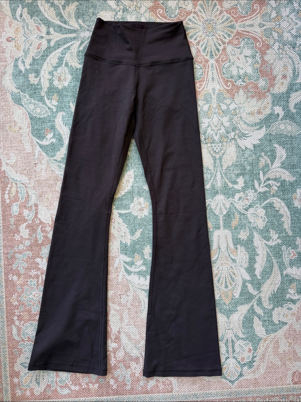 aerie Black High-Waist Flare Leggings